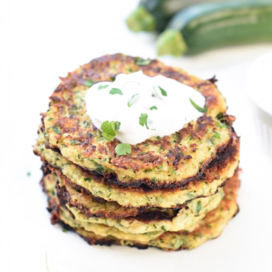 Keto Zucchini Fritters