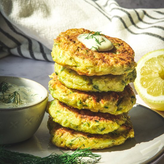 Zucchini Rutabaga Fritters