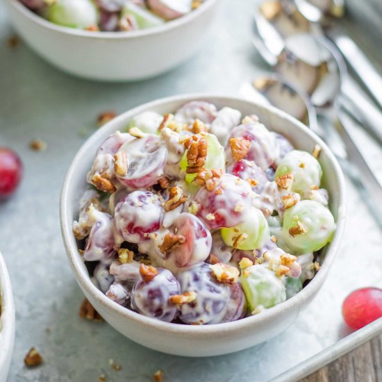 Grape Salad (Vanilla-Cream Cheese)