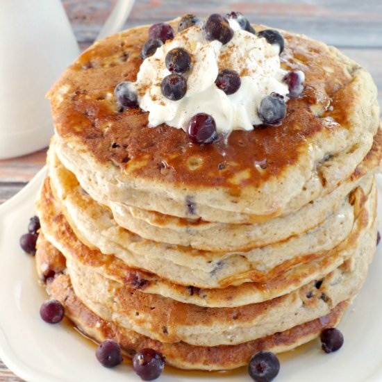 Saskatoon Berry Pancakes