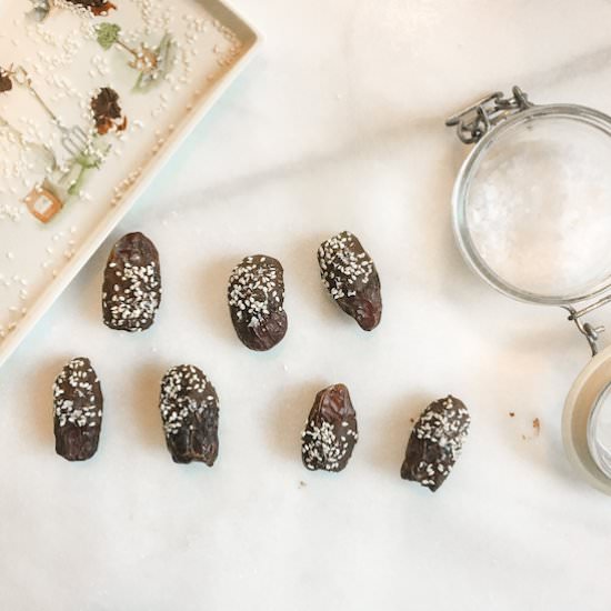 Chocolate Sea Salt Dates