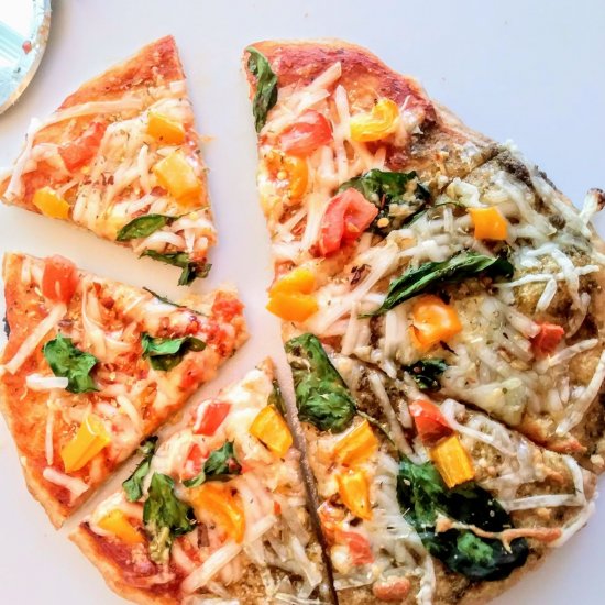 Cheesy Vegan Pizza with 00 Flour