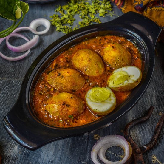 Egg Methi Masala Curry