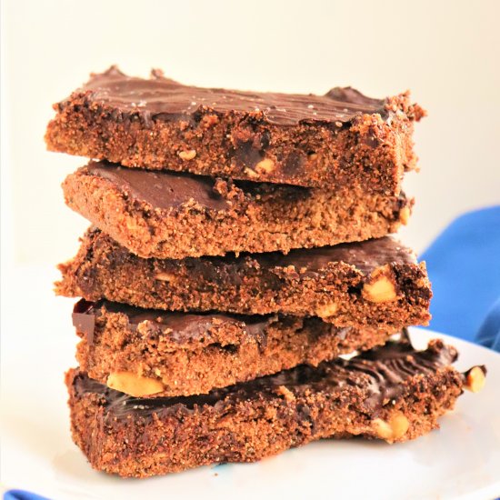 Chocolate Peanut Butter Teff Bars