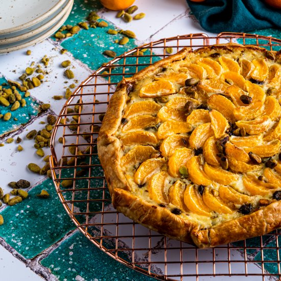 Tangerine Cannoli Galette