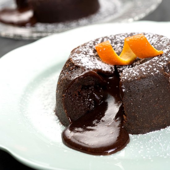 Instant Pot Chocolate Lava Cakes