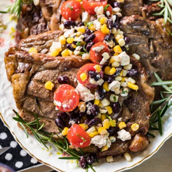 sweet tea marinated steaks!