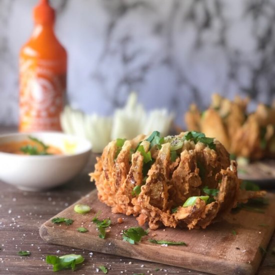 Deep Fried Blooming Onion