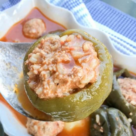 European Stuffed Peppers