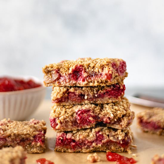 Summer Fruit Crumble Bars (GF & DF)