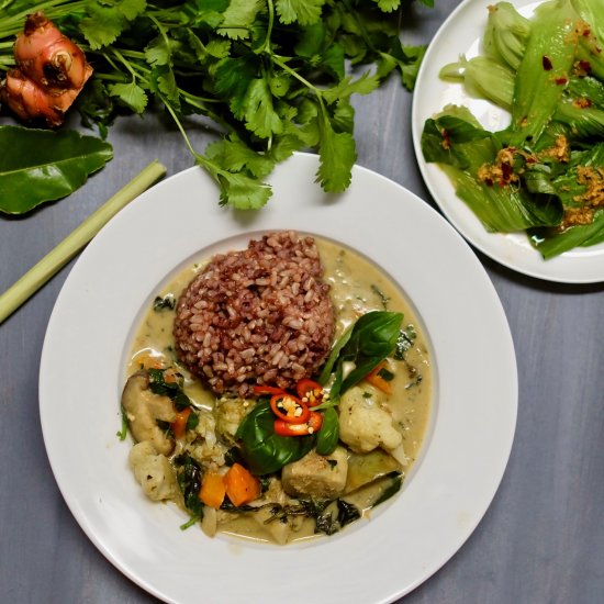 Vegetable Thai Green Curry Recipe