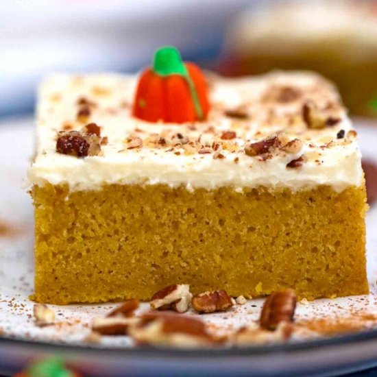 Pumpkin Sheet Cake