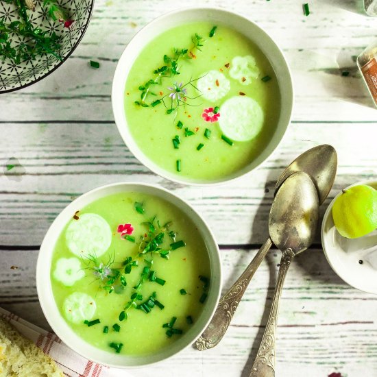 Refreshing Summer Zucchini Soup