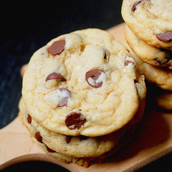 Ultimate chocolate chip cookies