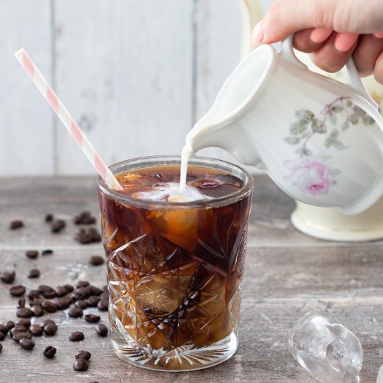 Easy Vanilla Iced Coffee