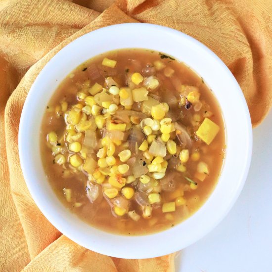 Summer Sweet Corn Soup