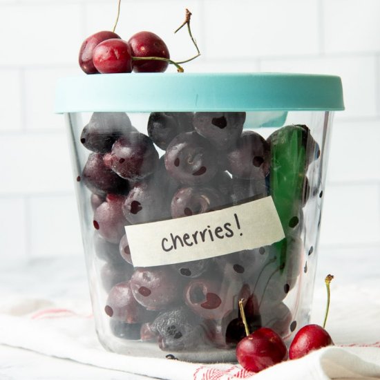 How to Freeze Cherries