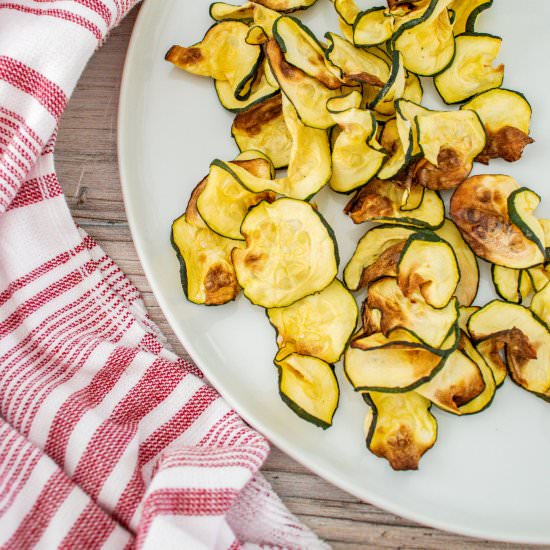 Air Fryer Zucchini Chips