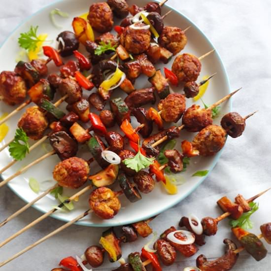 Plant Based Kebab Skewers