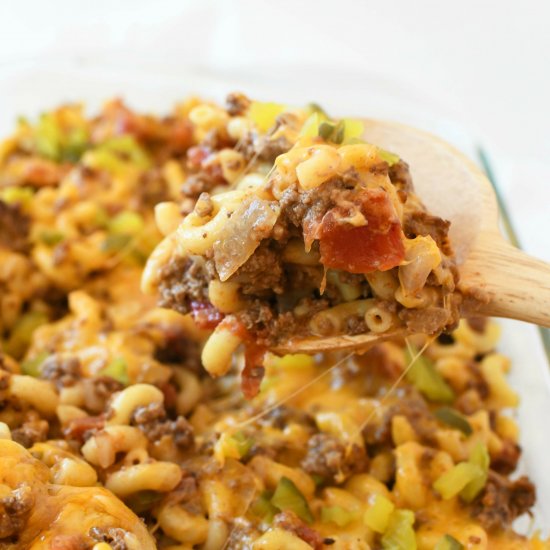 Cheeseburger Casserole Recipe