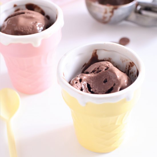 Homemade Chocolate Ice Cream