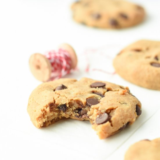 CHICKPEA PEANUT BUTTER COOKIES