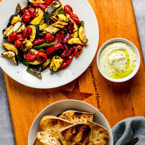 Marinated Grilled Vegetables