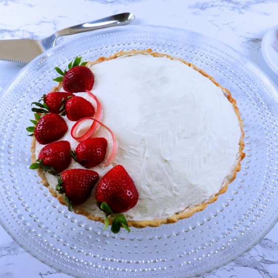 Strawberry Rhubarb Tart