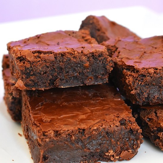 Flourless Nutella Brownies