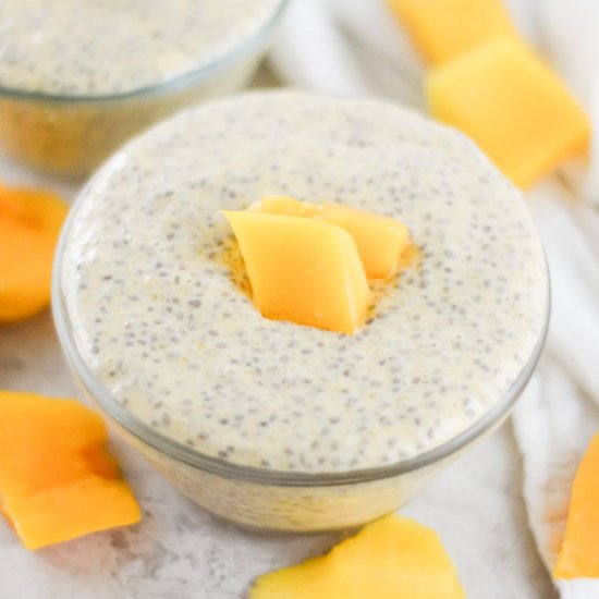 Mango Chia Pudding