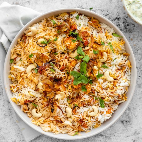 Prawn Biryani