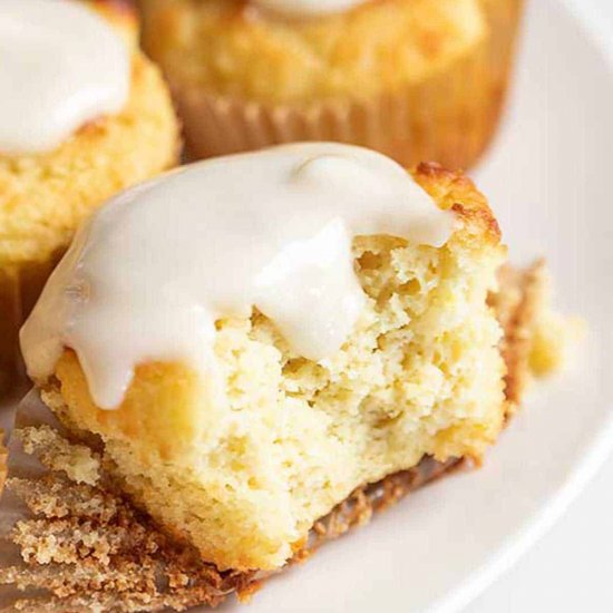 Keto Lemon Pound Cake Muffins