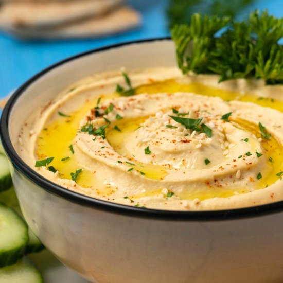 Roasted Garlic Hummus