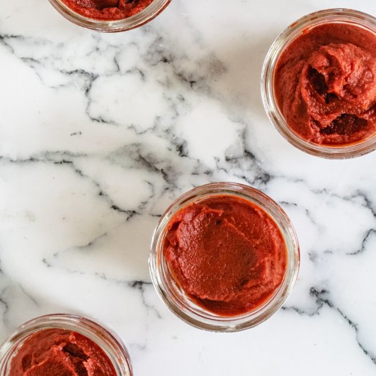 Homemade Tomato Paste