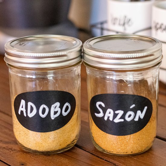 Adobo Seasoning and Sazón Recipes