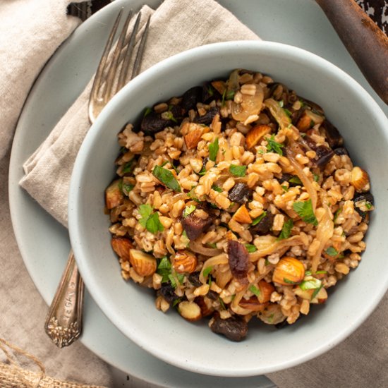 Wholesome and Healthy Farro Salad