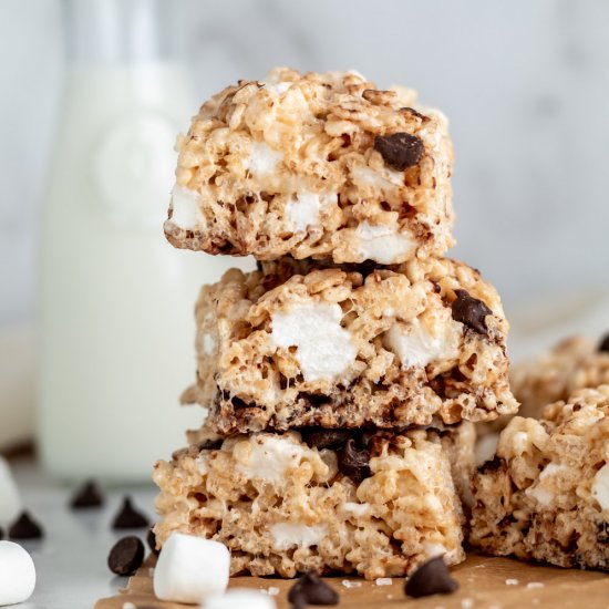 Chocolate Chip Rice Krispie Treats