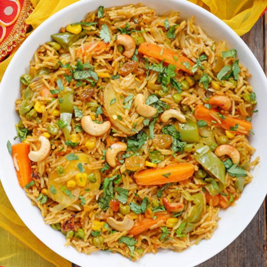 Vegetable Biryani