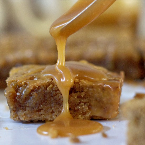 Salted Caramel Espresso Bars