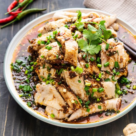 Sichuan Chicken in Chili Oil