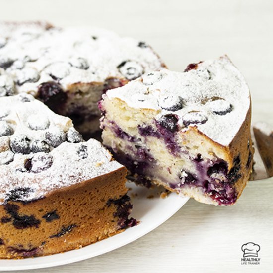 Blueberry Yoghurt Cake