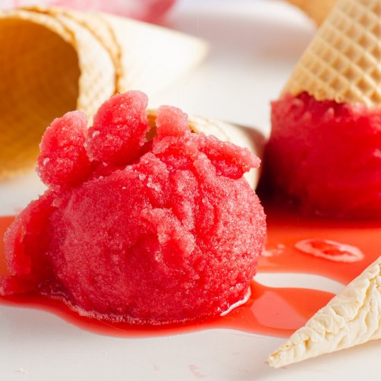 Blood Orange Sorbet