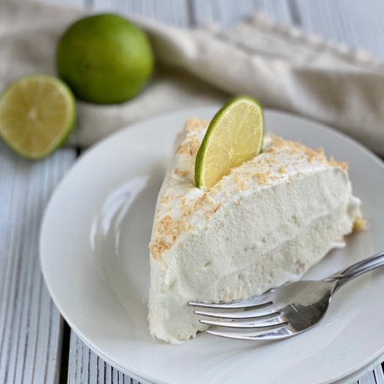 No Bake Key Lime Cream Pie