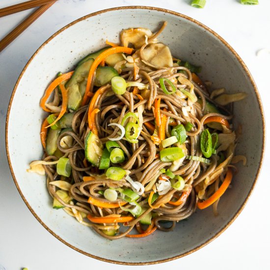 Soba Noodle Salad