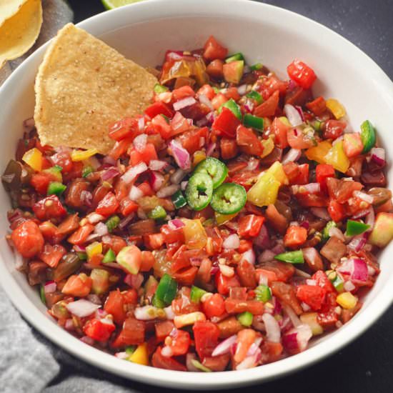 Best Pico De Gallo (no cilantro!)