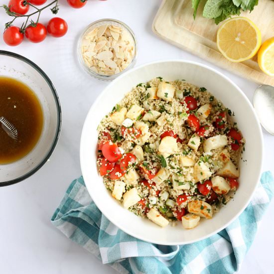 Halloumi Couscous Salad