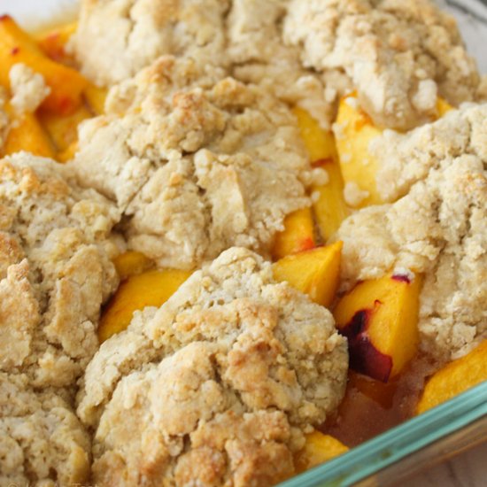 Homemade Peach Cobbler