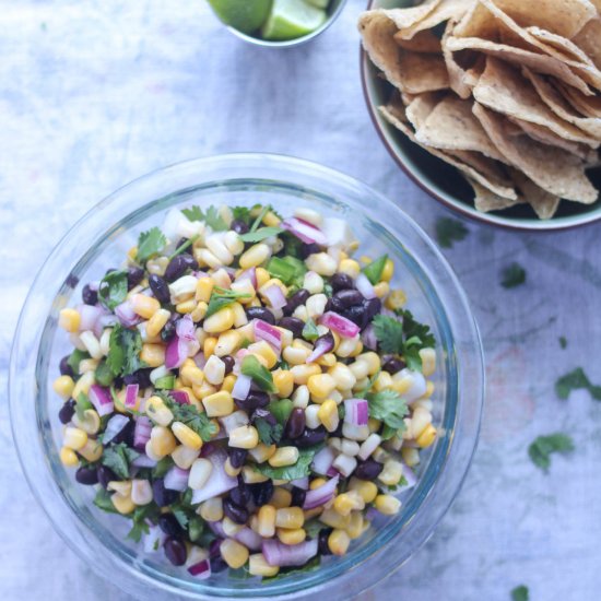 Summer Corn and Black Bean Salsa