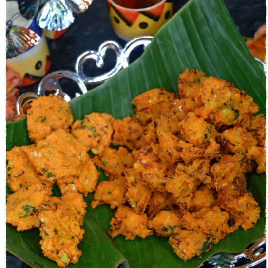 Cabbage & Red Lentil Pakoda