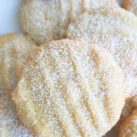 Lemon almond cookies